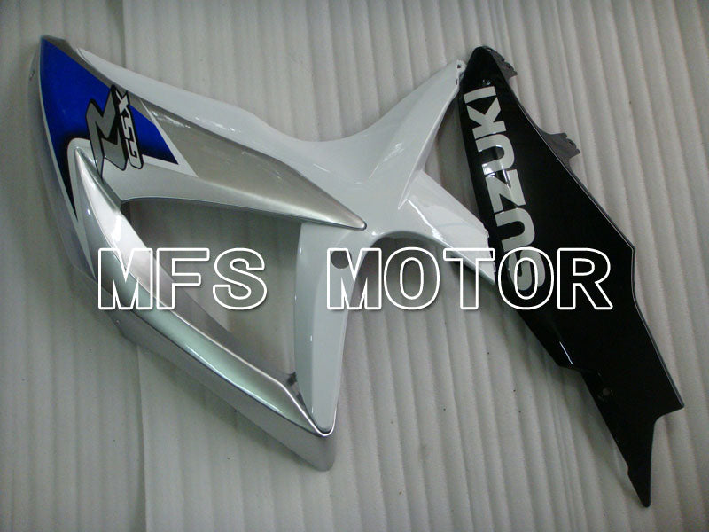 Suzuki GSXR600 GSXR750 2008-2010 Injection ABS Fairing - Factory Style - White Silver - MFS2428 - Fairings Kit