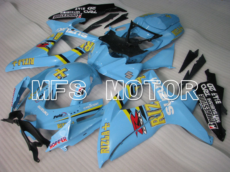 Suzuki GSXR600 GSXR750 2008-2010 Injection ABS Fairing - Rizla+ - Blue - MFS2430 - Fairings Kit