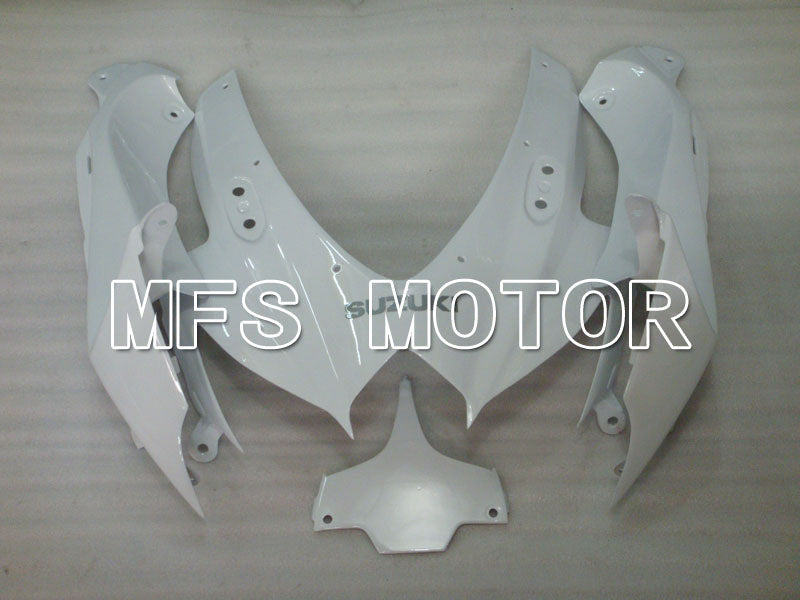 Suzuki GSXR600 GSXR750 2008-2010 Injection ABS Fairing - Factory Style - White - MFS2432 - Fairings Kit