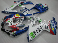 Suzuki GSXR600 GSXR750 2008-2010 Injection ABS Fairing - FIXI - Blue White - MFS2434 - Fairings Kit