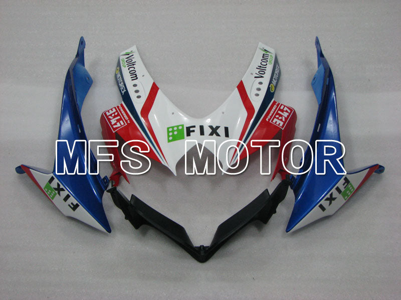 Suzuki GSXR600 GSXR750 2008-2010 Injection ABS Fairing - FIXI - Blue White - MFS2434 - Fairings Kit