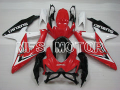 Suzuki GSXR600 GSXR750 2008-2010 Injection ABS Fairing - Factory Style - Black Red White - MFS2437 - Fairings Kit