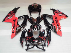 Suzuki GSXR600 GSXR750 2008-2010 Injection ABS Fairing - Jordan - Black Pink - MFS2439 - Fairings Kit