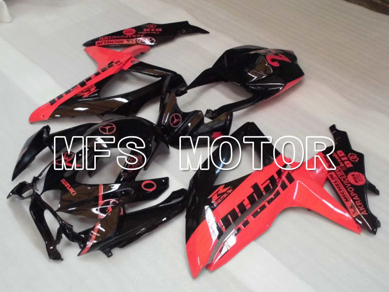 Suzuki GSXR600 GSXR750 2008-2010 Injection ABS Fairing - Jordan - Black Pink - MFS2439 - Fairings Kit
