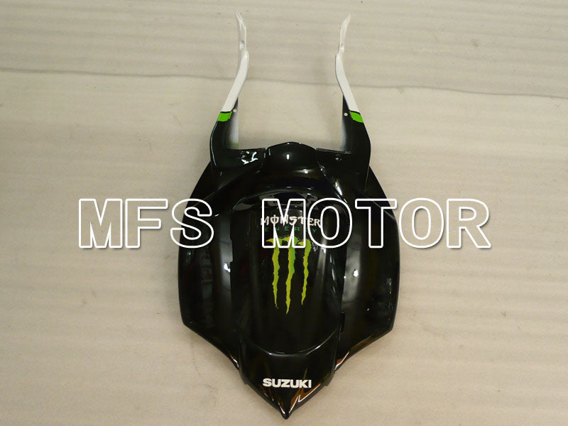 Suzuki GSXR600 GSXR750 2008-2010 Injection ABS Fairing - Monster - Black White - MFS2445 - Fairings Kit