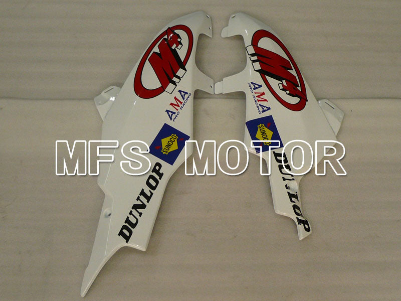Suzuki GSXR600 GSXR750 2008-2010 Injection ABS Fairing - Monster - Black White - MFS2445 - Fairings Kit