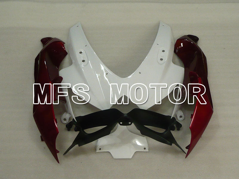 Suzuki GSXR600 GSXR750 2008-2010 Injection ABS Fairing - Factory -White Red wine color - MFS2454 - Fairings Kit