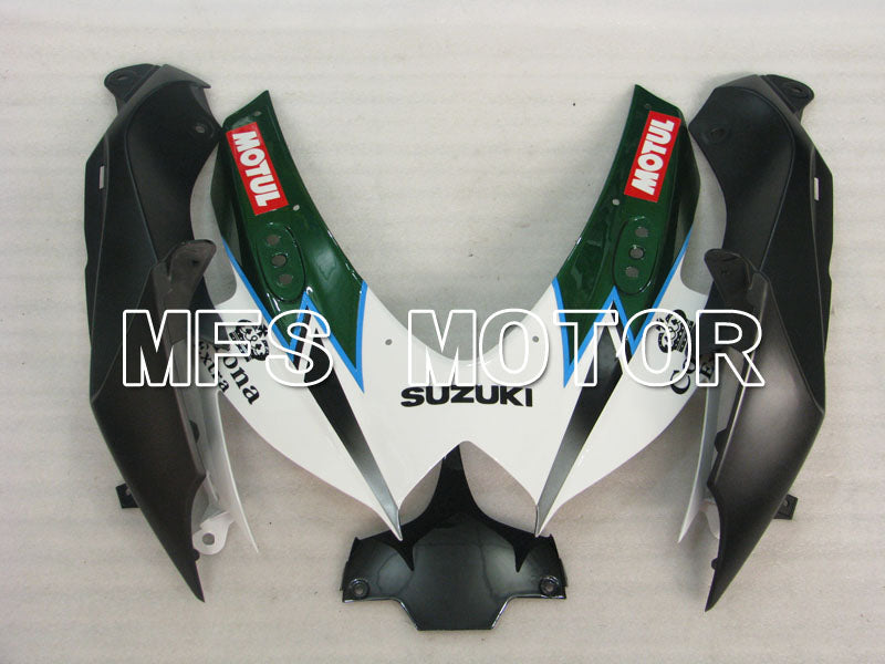 Suzuki GSXR600 GSXR750 2008-2010 Injection ABS Fairing - Corona - White ArmyGreen - MFS2468 - Fairings Kit