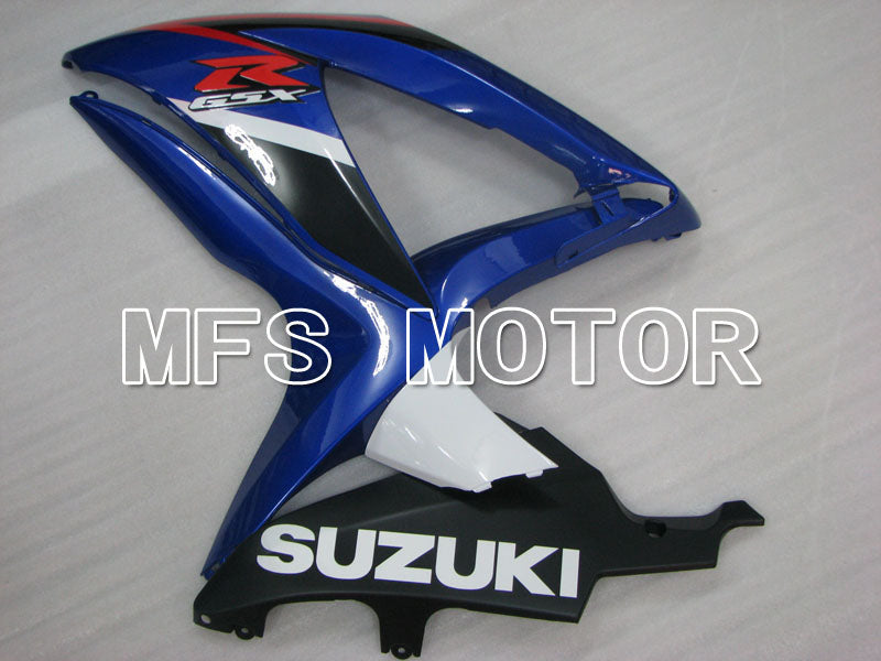 Suzuki GSXR600 GSXR750 2008-2010 Injection ABS Fairing - Factory Style - Blue White - MFS2472 - Fairings Kit