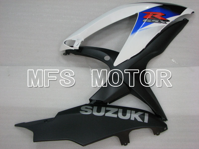 Suzuki GSXR600 GSXR750 2008-2010 Injection ABS Fairing - Factory Style - Black White - MFS2477 - Fairings Kit