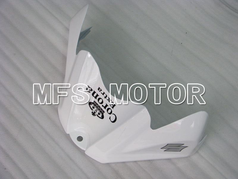 Suzuki GSXR600 GSXR750 2008-2010 Injection ABS Fairing - Corona - Black White - MFS2483 - Fairings Kit