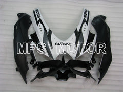 Suzuki GSXR600 GSXR750 2008-2010 Injection ABS Fairing - Corona - Black White - MFS2483 - Fairings Kit