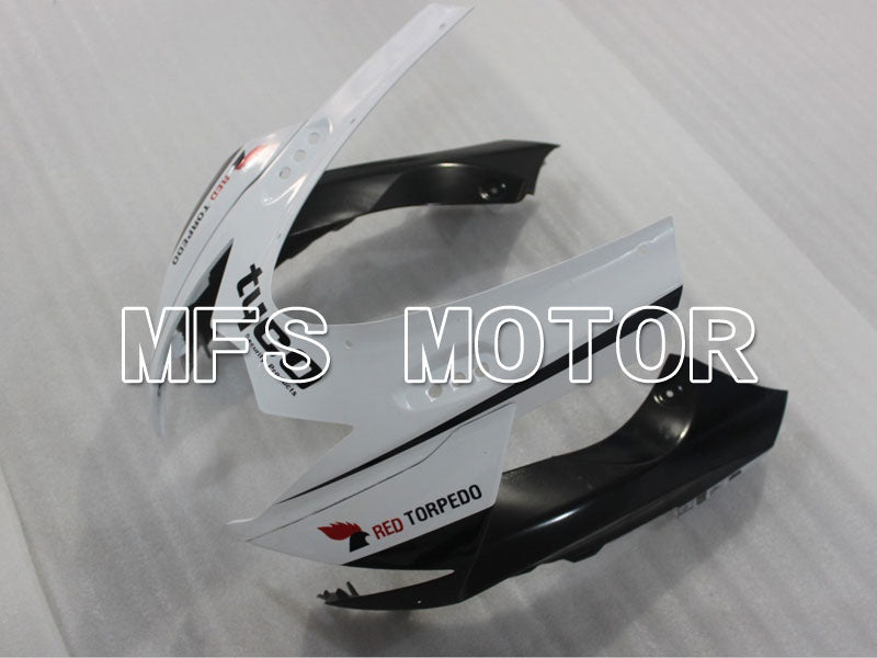 Suzuki GSXR600 GSXR750 2011-2024 Injection ABS Fairing - tyco - Black White - MFS2499 - Fairings Kit