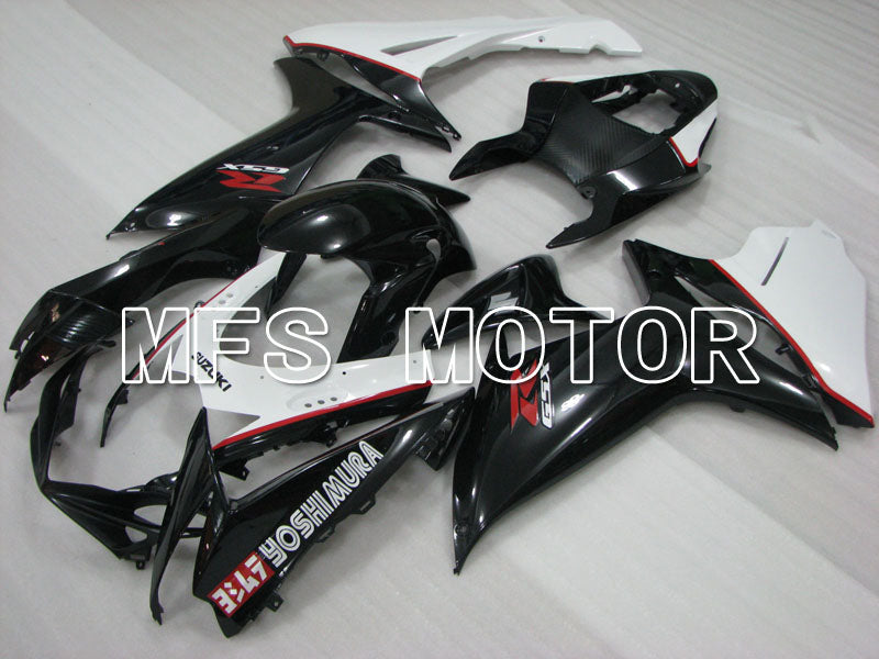 Suzuki GSXR600 GSXR750 2011-2024 Injection ABS Fairing - YOSHIMURA - Black White - MFS2503 - Fairings Kit