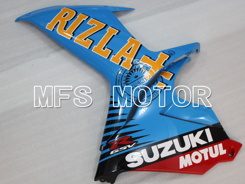 Suzuki GSXR600 GSXR750 2011-2024 Injection ABS Fairing - Rizla+ - Blue - MFS2505 - Fairings Kit