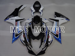 Suzuki GSXR600 GSXR750 2011-2024 Injection ABS Fairing - YOSHIMURA - Blue White - MFS2512 - Fairings Kit