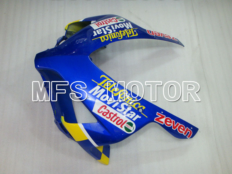 Honda CBR1000RR 2004-2005 Injection ABS Fairing - Movistar - Yellow Green Blue - MFS2520 - Fairings Kit