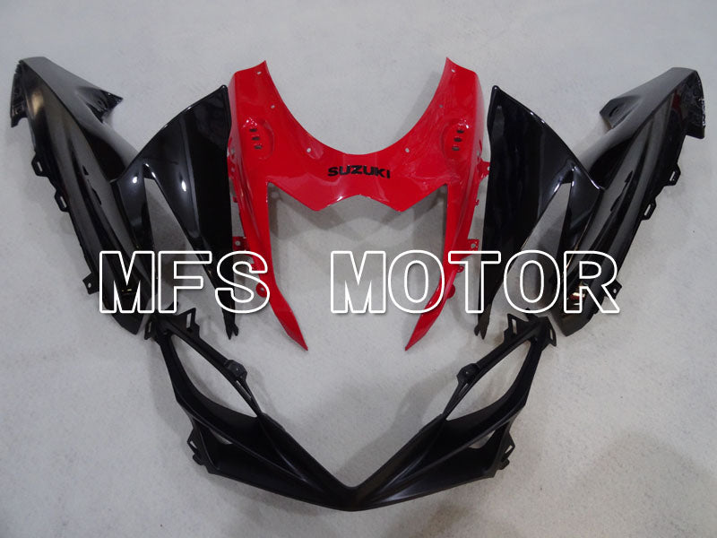 Suzuki GSXR600 GSXR750 2011-2024 Injection ABS Fairing - Factory Style - Black Red - MFS2525 - Fairings Kit