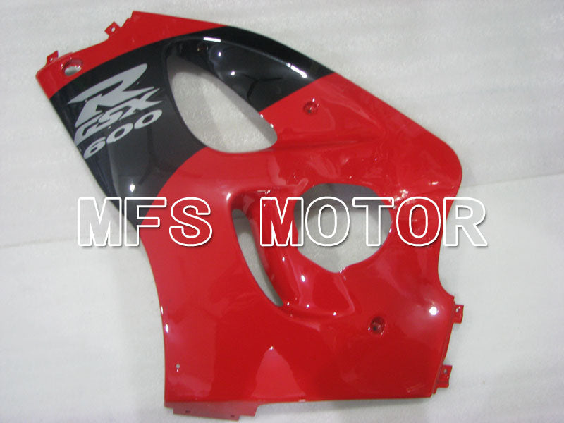 Suzuki GSXR750 1996-1999 ABS Fairing - Factory Style - Black Red - MFS6876 - Fairings Kit