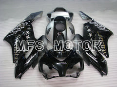 Honda CBR1000RR 2004-2005 Injection ABS Fairing - SevenStars -Silver Black - MFS2548 - Fairings Kit