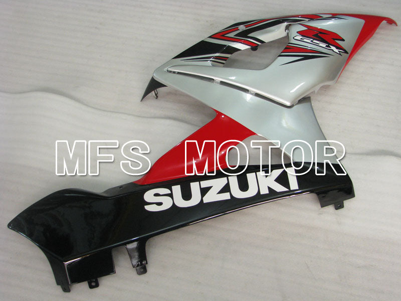 Suzuki GSXR1000 2005-2006 Injection ABS Fairing - Factory Style - Red Silver - MFS2656 - Fairings Kit