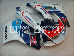 Suzuki GSXR600 1997-2000 ABS Fairing - Factory Style - Blue White - MFS2564 - Fairings Kit