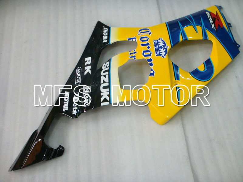 Suzuki GSXR1000 2003-2004 Injection ABS Fairing - Conora - Blue Yellow - MFS2573 - Fairings Kit