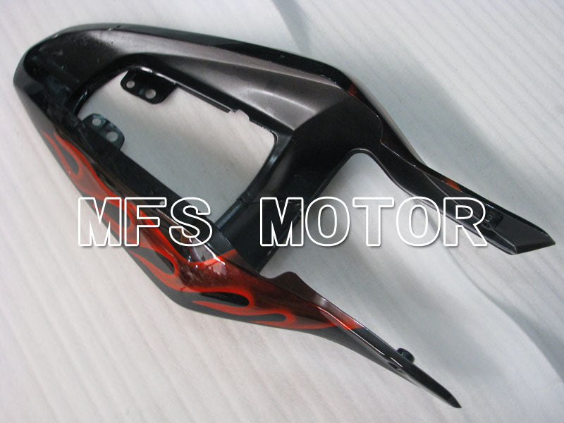 Suzuki GSXR1000 2003-2004 Injection ABS Fairing - Flame - Black Red - MFS2576 - Fairings Kit
