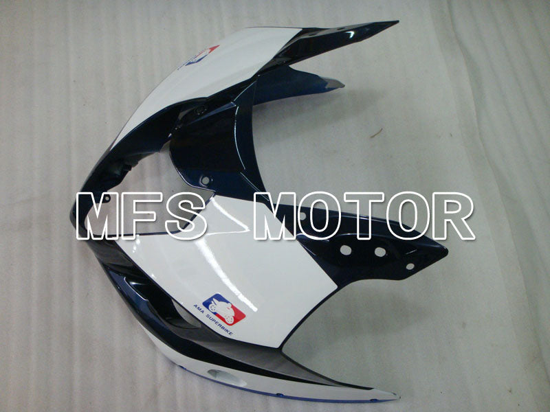 Suzuki GSXR1000 2003-2004 Injection ABS Fairing - Factory Style - Black Blue White - MFS2584 - Fairings Kit