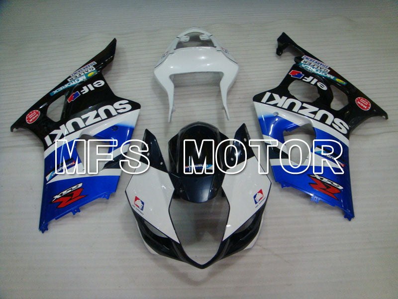 Suzuki GSXR1000 2003-2004 Injection ABS Fairing - Factory Style - Black Blue White - MFS2584 - Fairings Kit