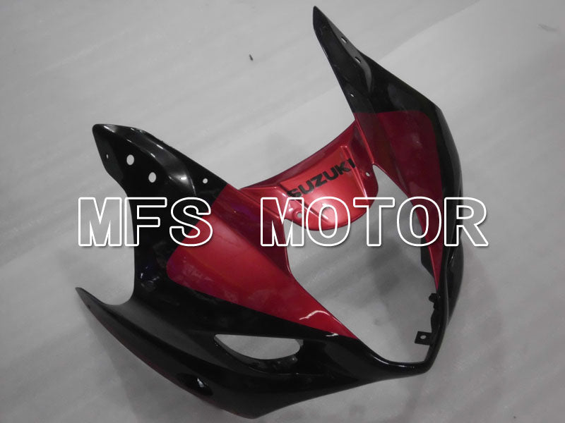 Suzuki GSXR1000 2003-2004 Injection ABS Fairing - Factory Style - Black Red - MFS2586 - Fairings Kit