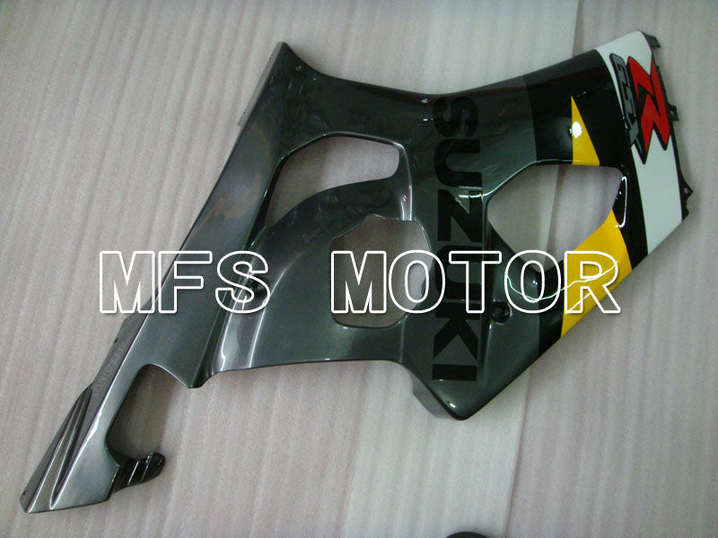 Suzuki GSXR1000 2003-2004 Injection ABS Fairing - Factory Style - Black Yellow - MFS2598 - Fairings Kit