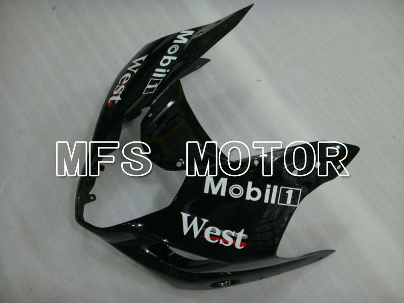Suzuki GSXR1000 2003-2004 Injection ABS Fairing - West - Black White - MFS2603 - Fairings Kit