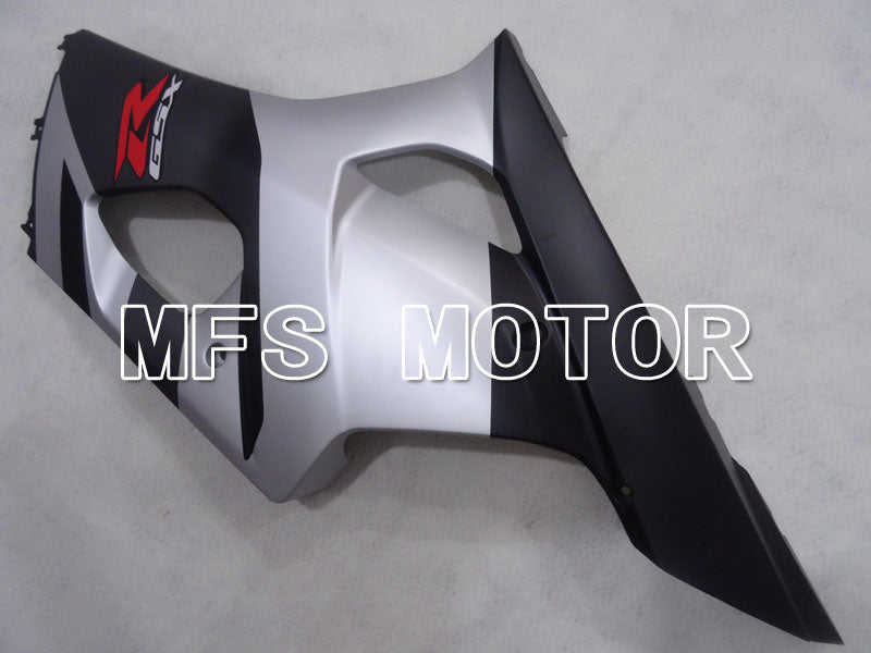 Suzuki GSXR1000 2003-2004 Injection ABS Fairing - Factory Style - Black Silver Matte - MFS2604 - Fairings Kit