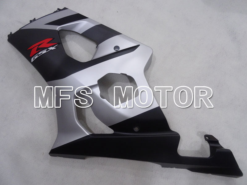 Suzuki GSXR1000 2003-2004 Injection ABS Fairing - Factory Style - Black Silver Matte - MFS2604 - Fairings Kit