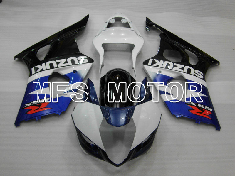 Suzuki GSXR1000 2003-2004 Injection ABS Fairing - Factory Style - Black Blue White - MFS2605 - Fairings Kit