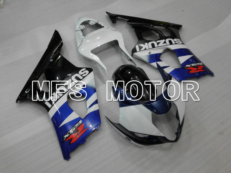 Suzuki GSXR1000 2003-2004 Injection ABS Fairing - Factory Style - Black Blue White - MFS2605 - Fairings Kit