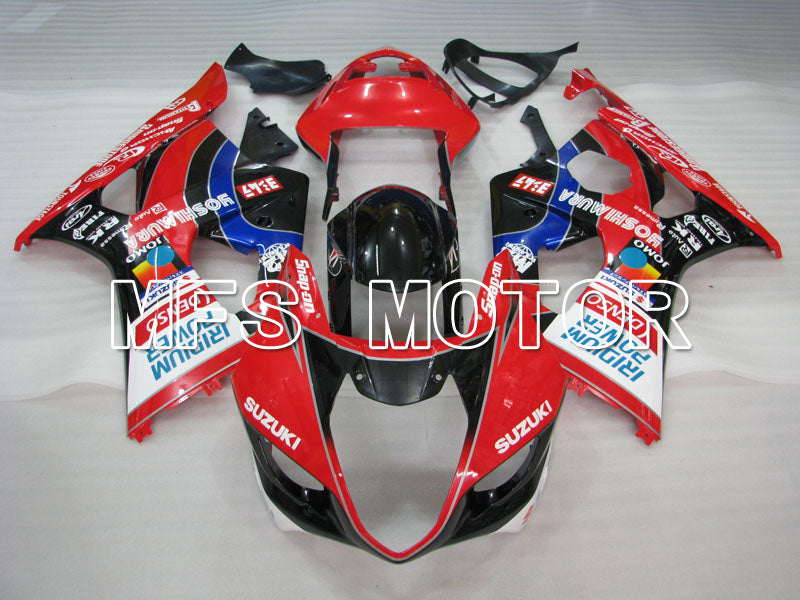 Suzuki GSXR1000 2003-2004 Injection ABS Fairing - YOSHIMURA - Black Red - MFS2606 - Fairings Kit