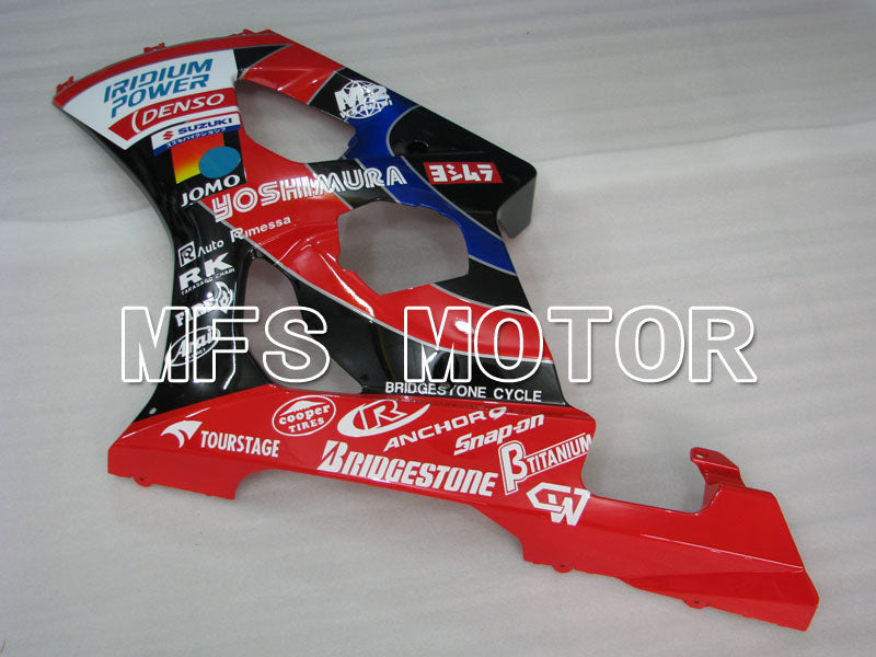 Suzuki GSXR1000 2003-2004 Injection ABS Fairing - YOSHIMURA - Black Red - MFS2606 - Fairings Kit