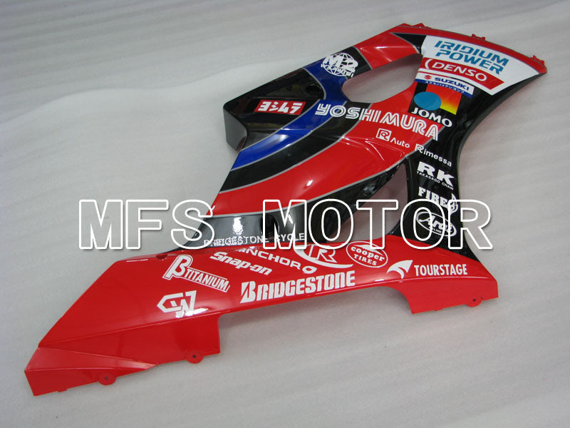 Suzuki GSXR1000 2003-2004 Injection ABS Fairing - YOSHIMURA - Black Red - MFS2606 - Fairings Kit