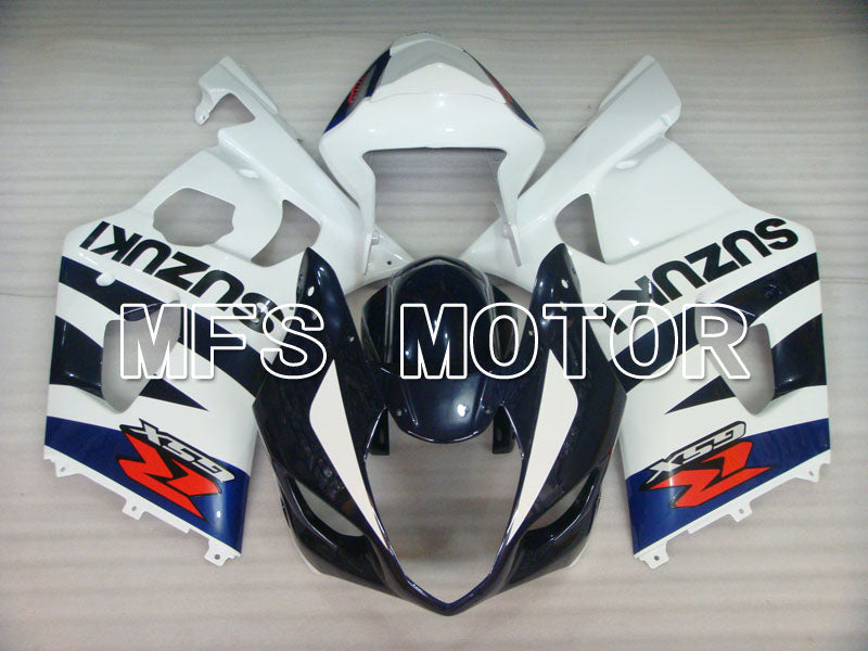 Suzuki GSXR1000 2003-2004 Injection ABS Fairing - Factory Style - Blue White - MFS2607 - Fairings Kit