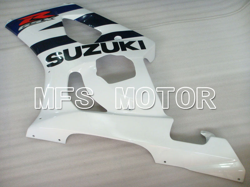 Suzuki GSXR1000 2003-2004 Injection ABS Fairing - Factory Style - Blue White - MFS2607 - Fairings Kit