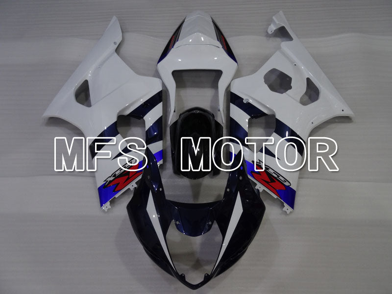 Suzuki GSXR1000 2003-2004 Injection ABS Fairing - Factory Style - Blue White - MFS2608 - Fairings Kit
