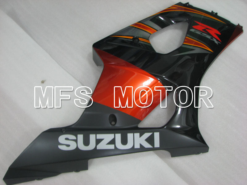 Suzuki GSXR1000 2003-2004 Injection ABS Fairing - Factory Style - Black Orange - MFS2611 - Fairings Kit