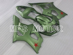 Suzuki GSXR1000 2003-2004 Injection ABS Fairing - Factory Style - ArmyGreen Matte - MFS2612 - Fairings Kit