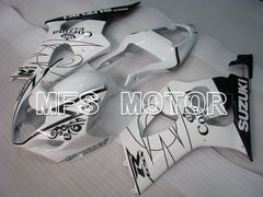 Suzuki GSXR1000 2003-2004 Injection ABS Fairing - Conora - Black White - MFS2613 - Fairings Kit