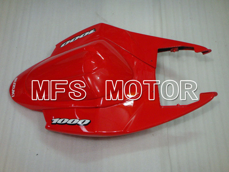 Suzuki GSXR1000 2005-2006 Injection ABS Fairing - Flame - Black Red - MFS2626 - Fairings Kit