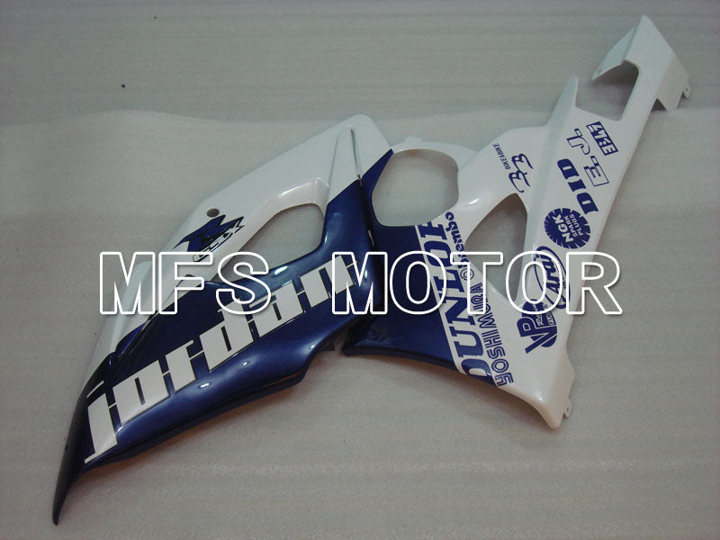 Suzuki GSXR1000 2005-2006 Injection ABS Fairing - Jordan - Blue White - MFS2629 - Fairings Kit