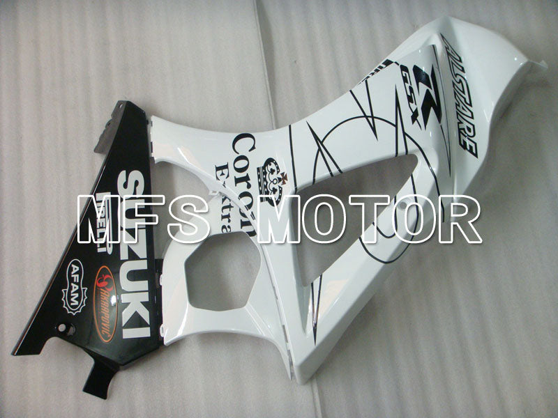 Suzuki GSXR1000 2007-2008 Injection ABS Fairing - Corona - Black White - MFS2664 - Fairings Kit