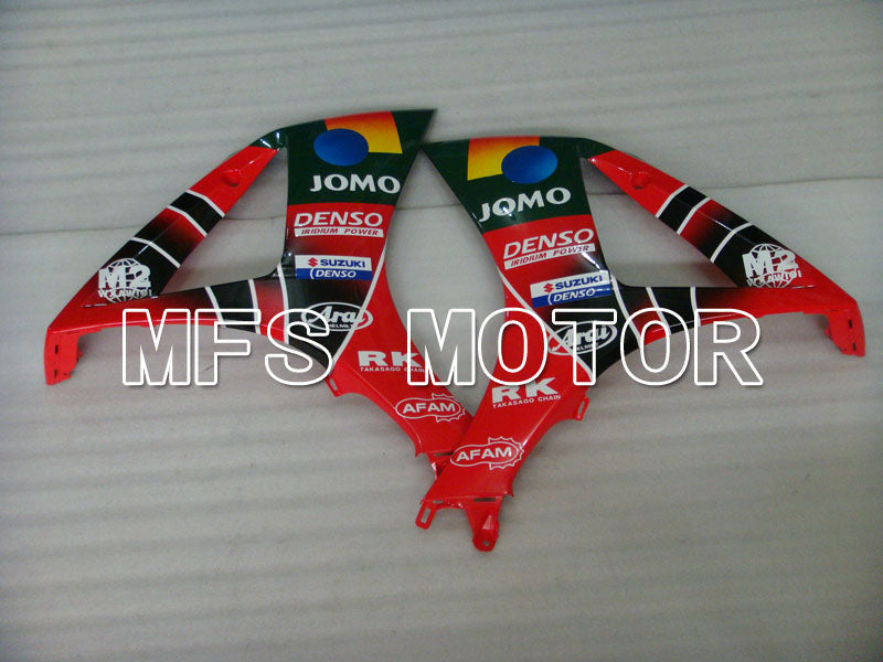 Suzuki GSXR1000 2007-2008 Injection ABS Fairing - JOMO - Black Red - MFS2670 - Fairings Kit